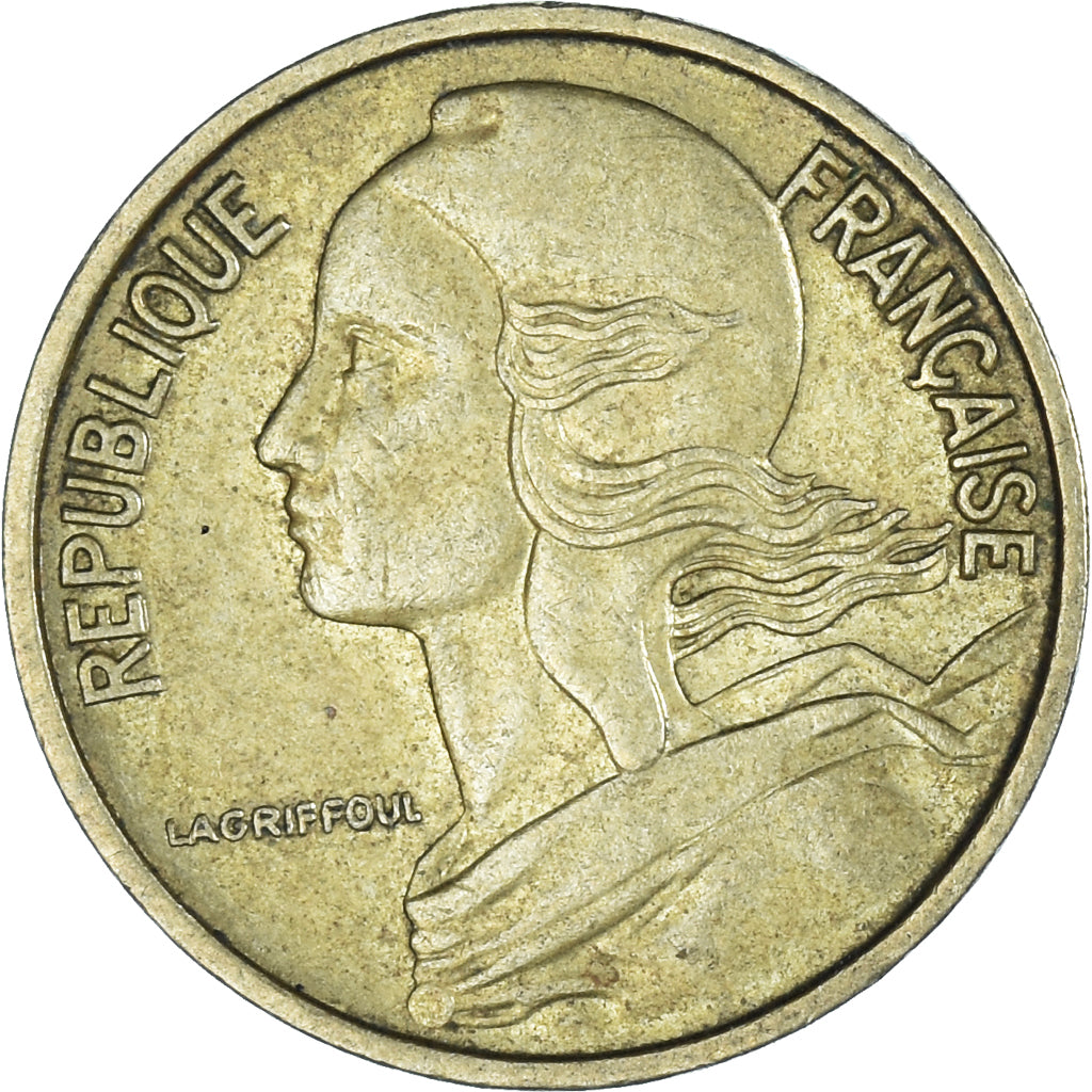 Moneta, Francia, 5 Centimes, 1975