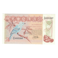 Nota, Suriname, 2 1/2 Gulden, 1985, 1985-11-01, KM:119a, UNC(65-70)