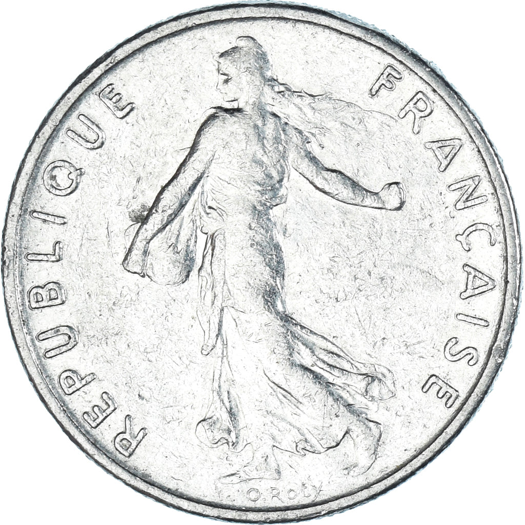 Coin, France, 1/2 Franc, 1967