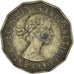 Coin, Great Britain, 3 Pence, 1954