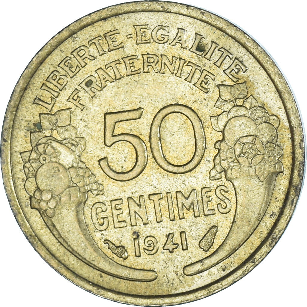 Münze, Frankreich, 50 Centimes, 1941