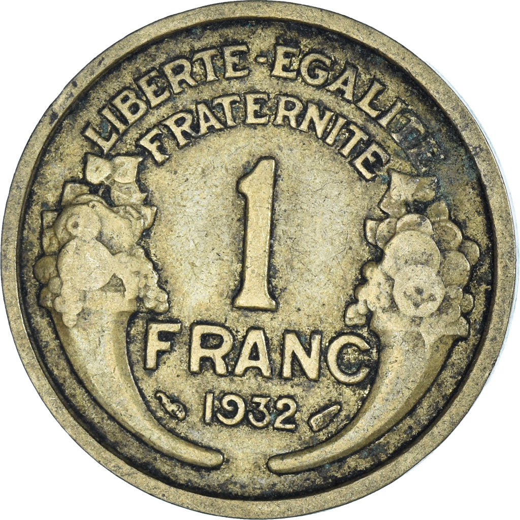 Münze, Frankreich, Franc, 1932