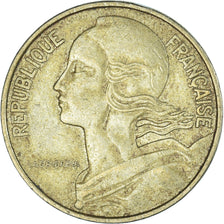 Moneta, Francja, 10 Centimes, 1977