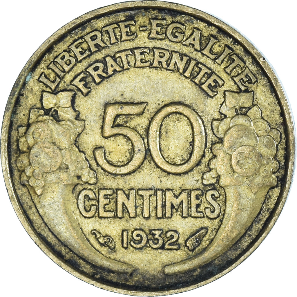 Münze, Frankreich, 50 Centimes, 1932