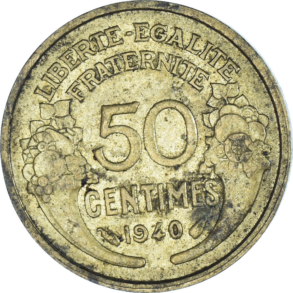 Coin, France, 50 Centimes, 1940