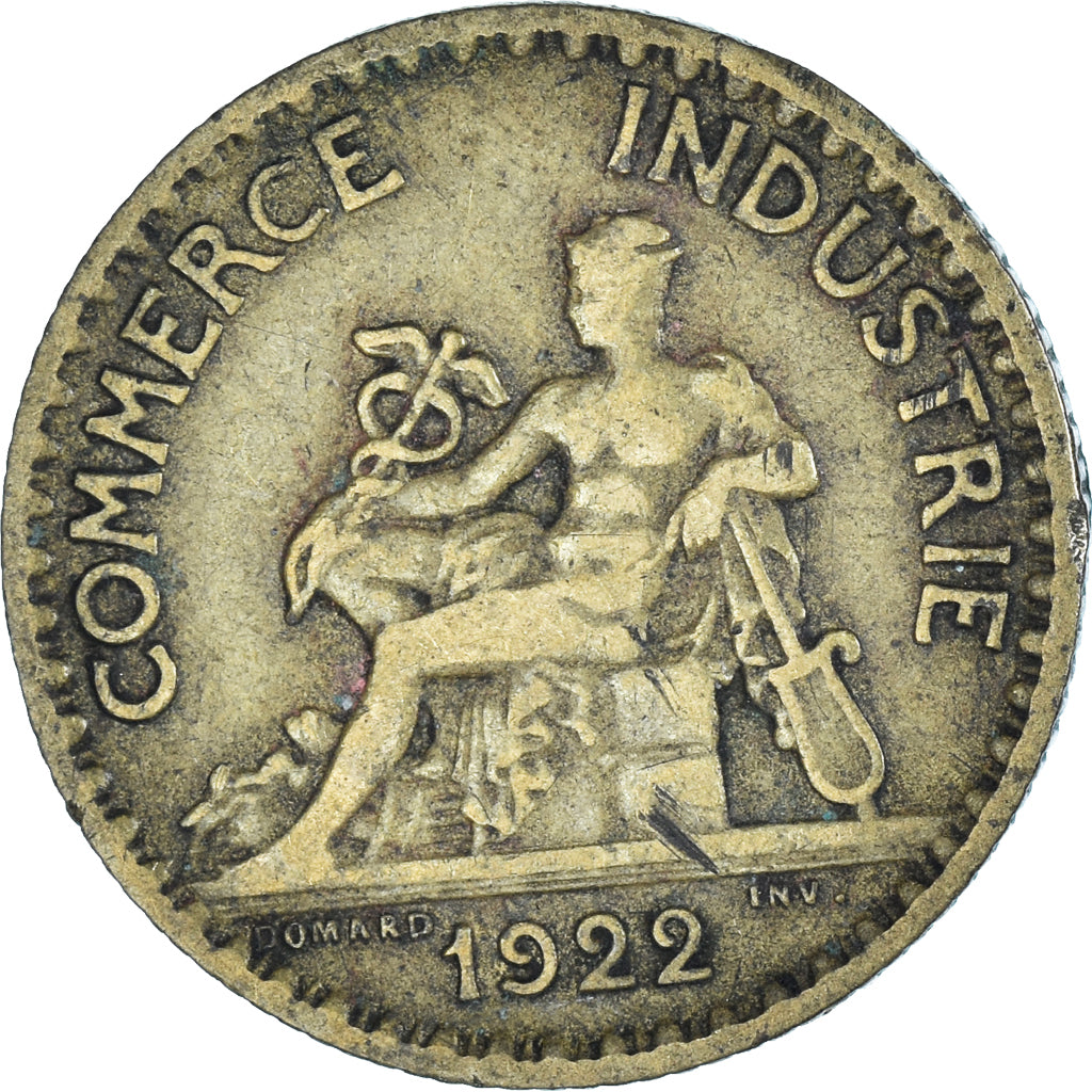 Coin, France, Franc, 1922