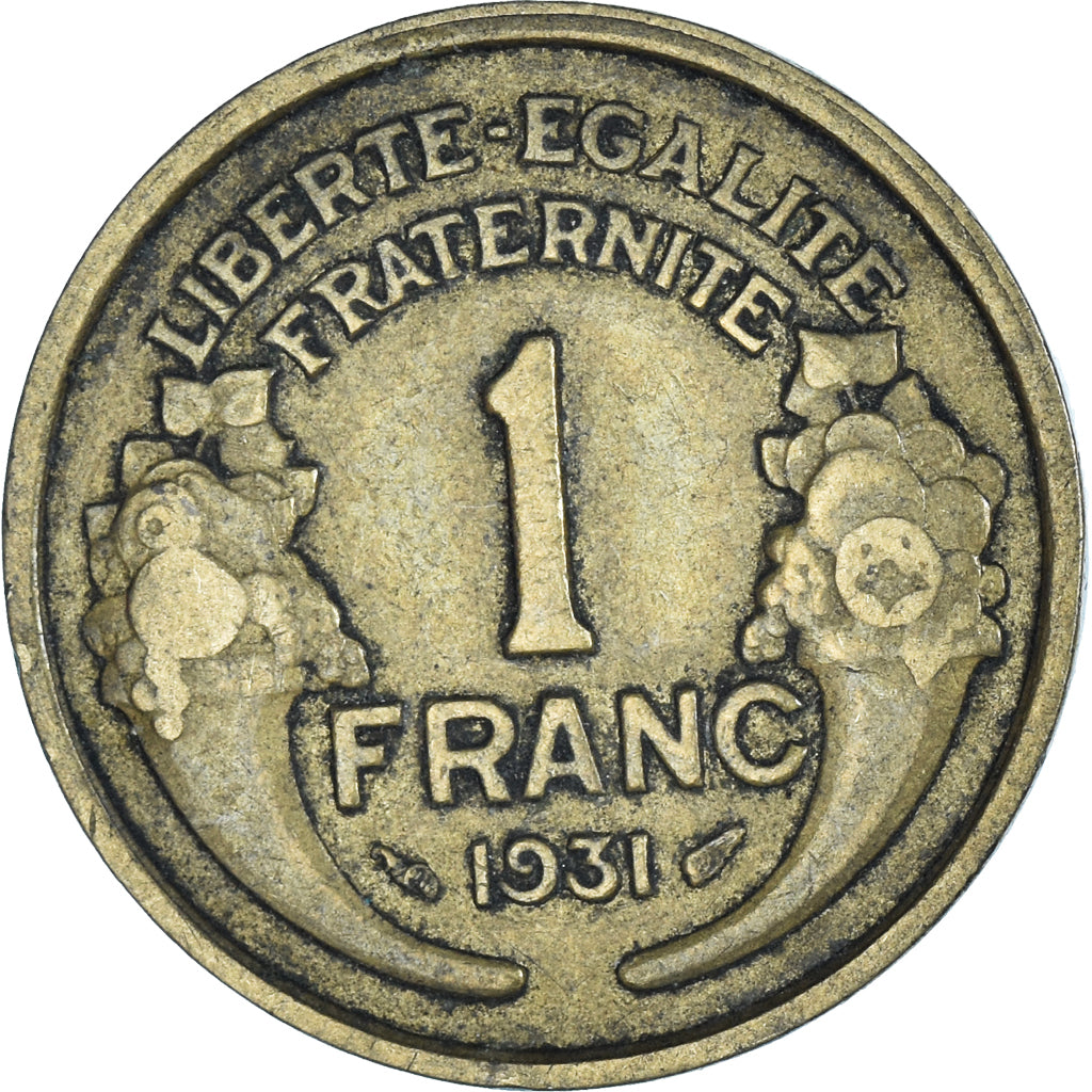 Münze, Frankreich, Franc, 1931