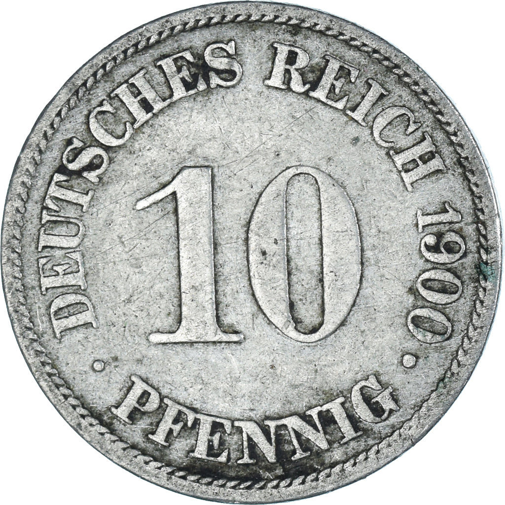 Munten, DUITSLAND - KEIZERRIJK, 10 Pfennig, 1900