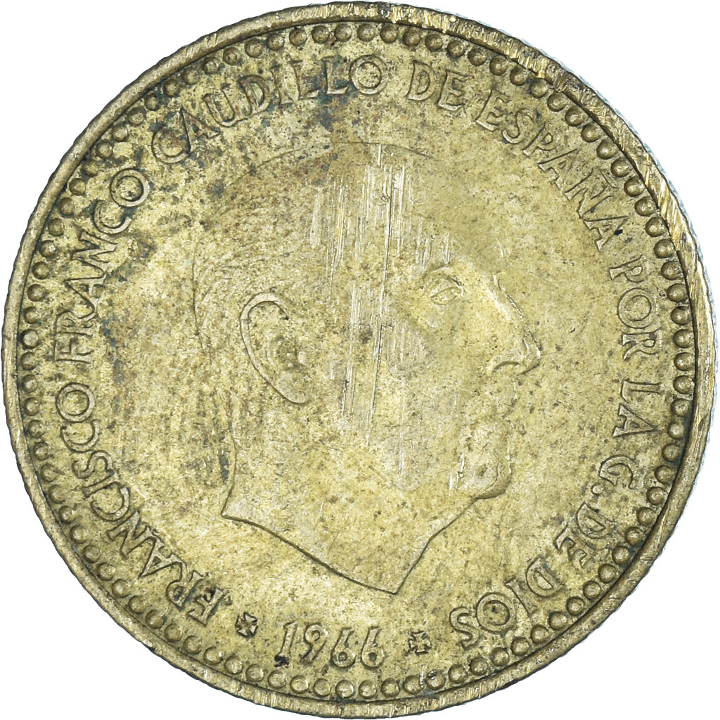 Monnaie, Espagne, Peseta, 1966