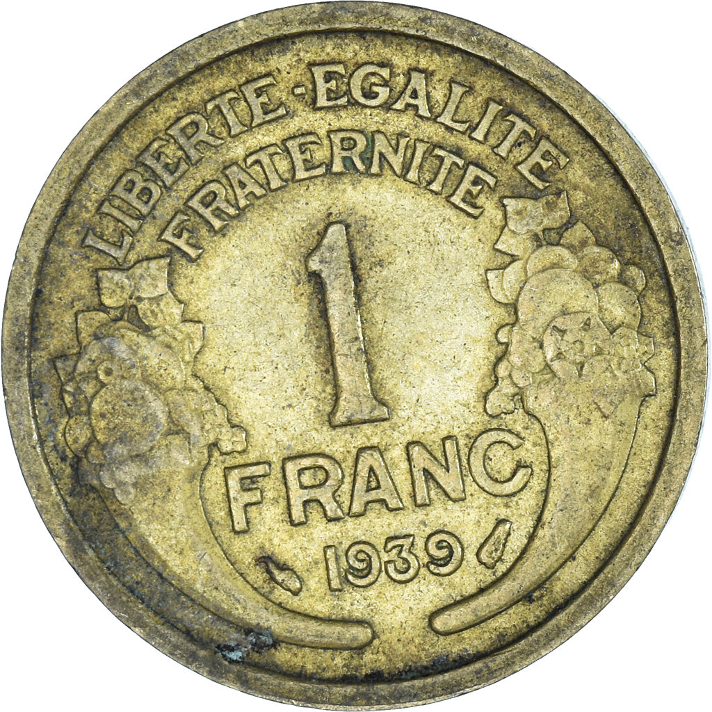 Moneta, Francia, Franc, 1939