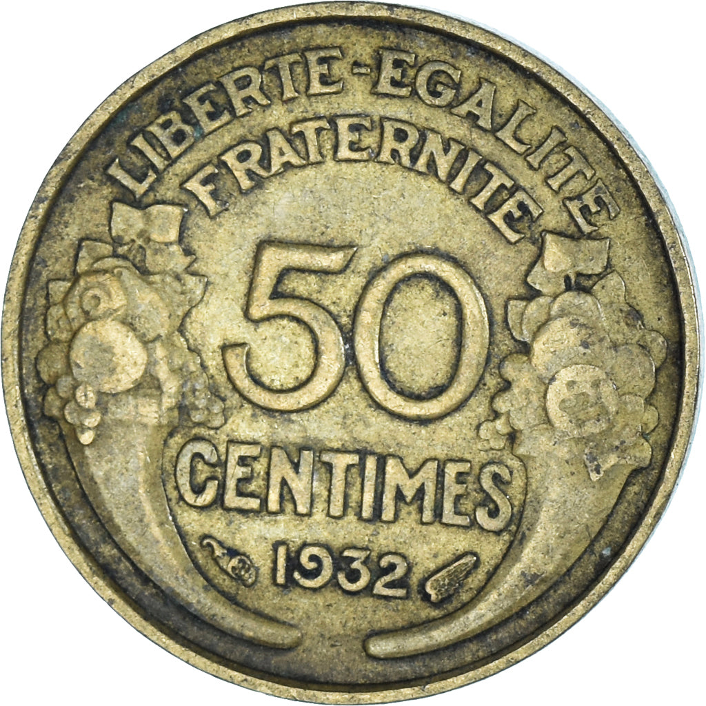Moneta, Francia, 50 Centimes, 1932