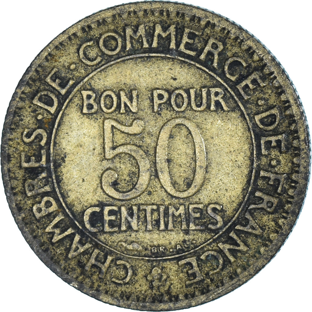 Coin, France, 50 Centimes, 1923