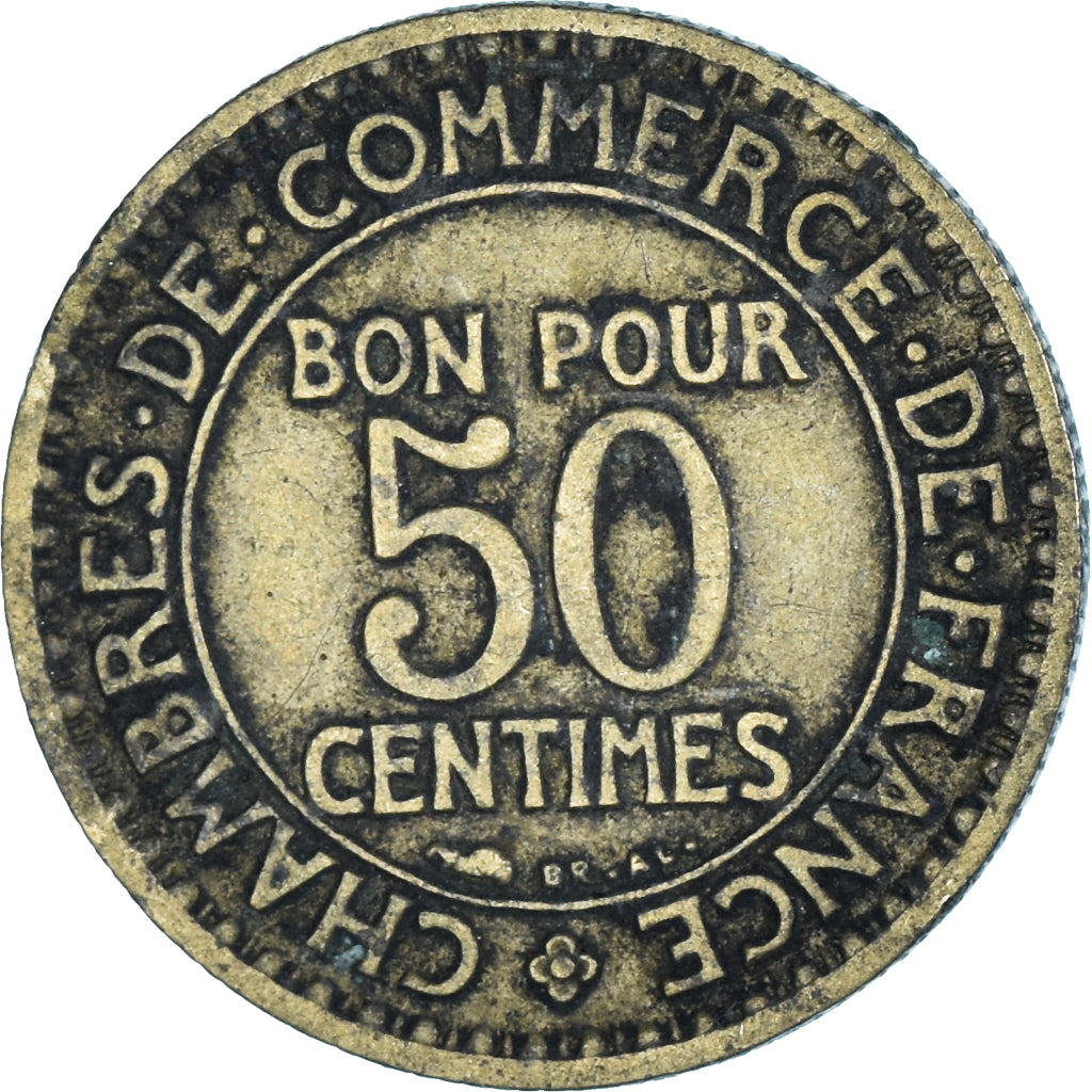 Moneta, Francia, 50 Centimes, 1922