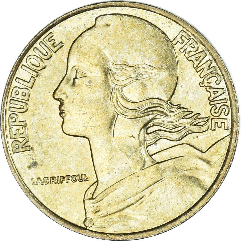 Coin, France, 5 Centimes, 1993