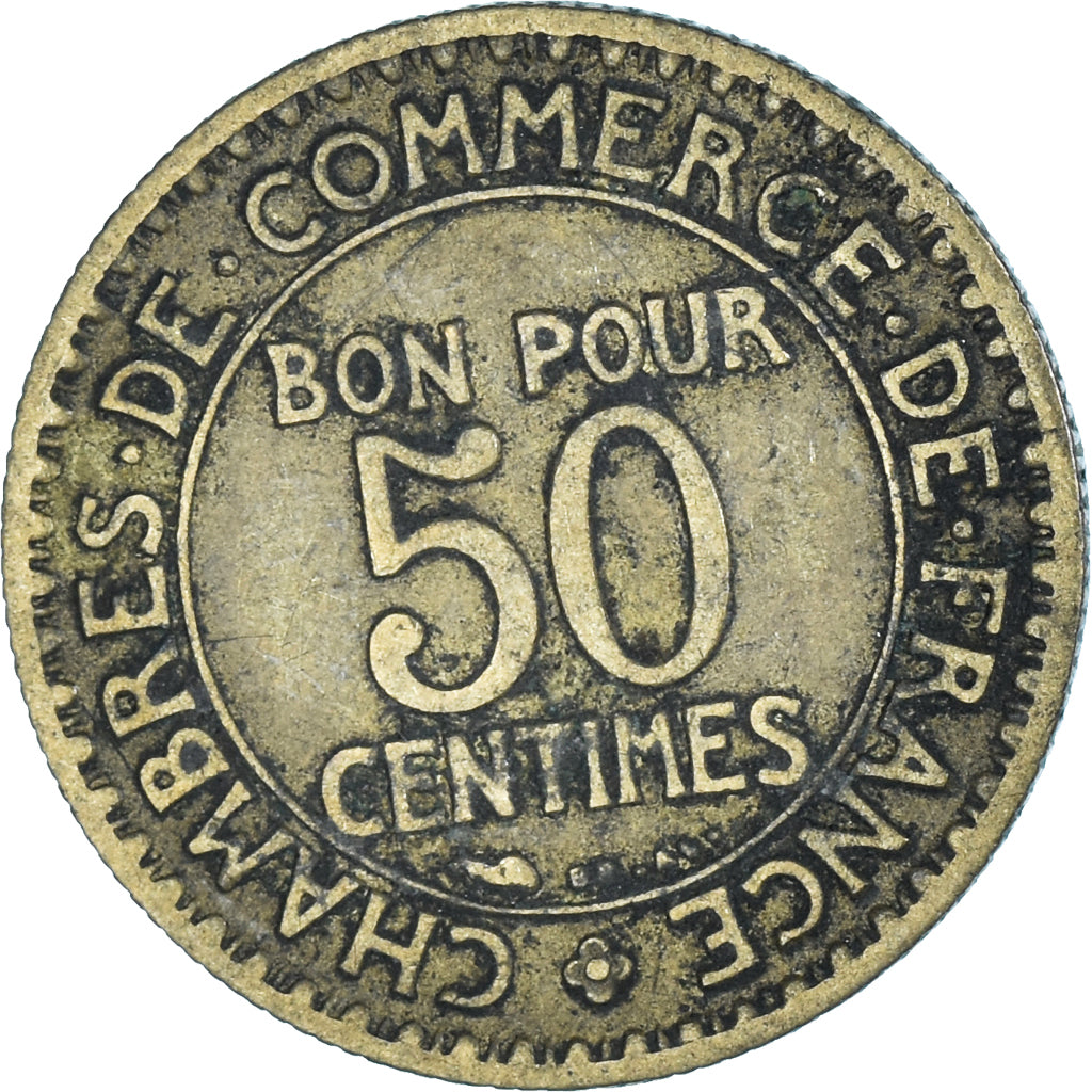 Moneta, Francia, 50 Centimes, 1923
