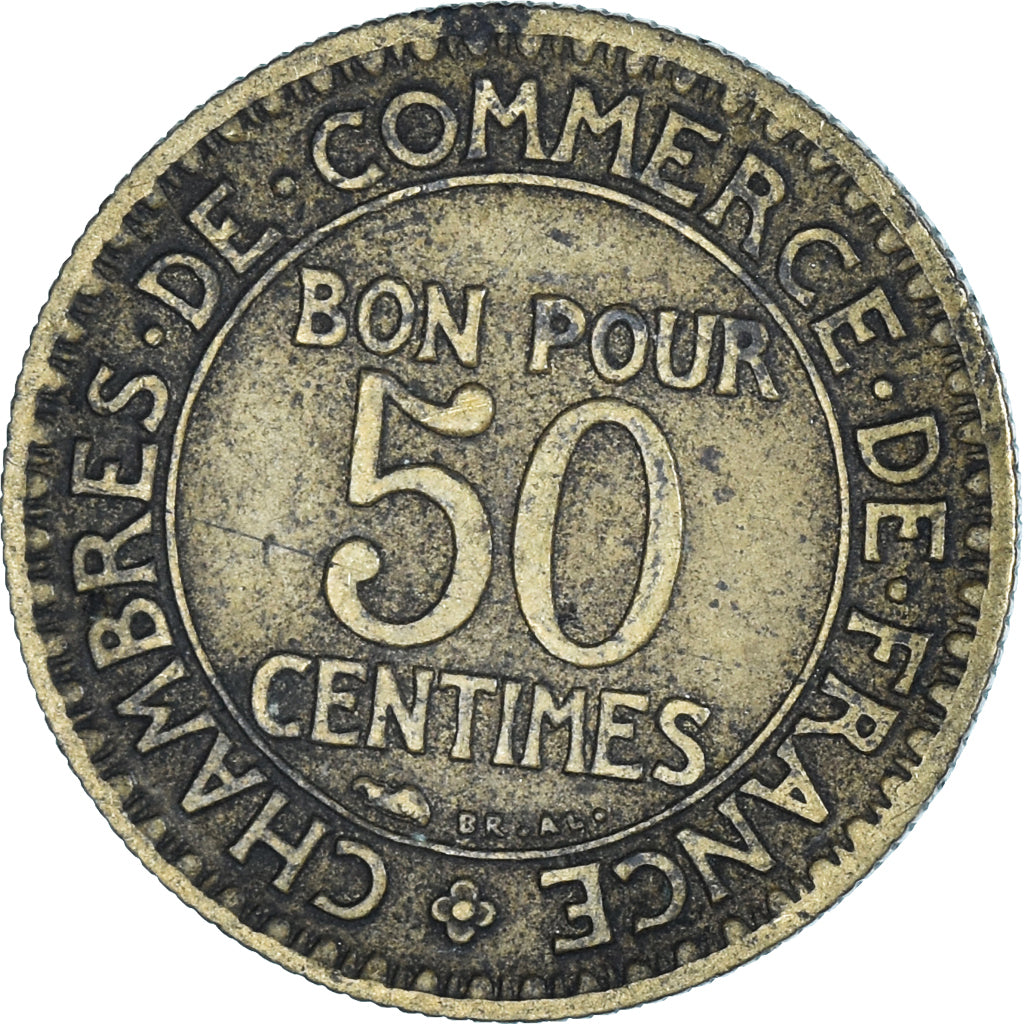 Moneta, Francia, 50 Centimes, 1922