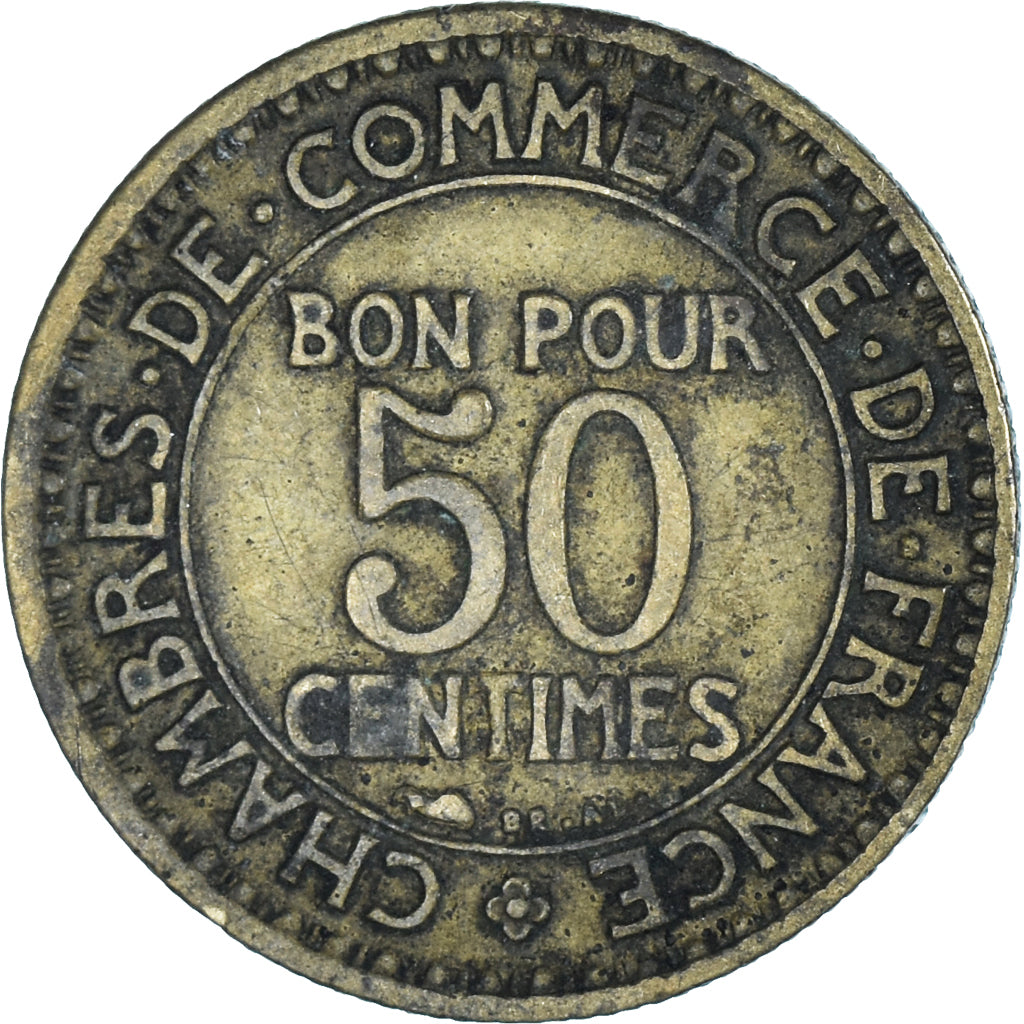 Münze, Frankreich, 50 Centimes, 1925