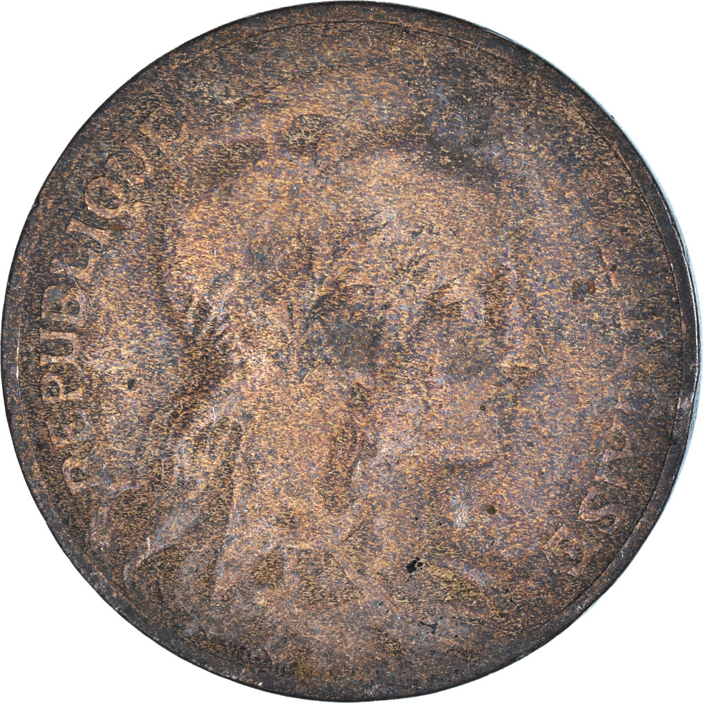 Munten, Frankrijk, 10 Centimes, 1908