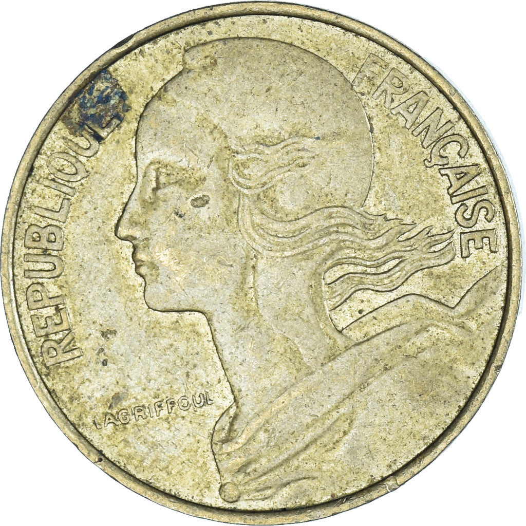 Münze, Frankreich, 10 Centimes, 1977