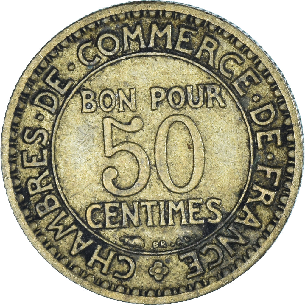 Münze, Frankreich, 50 Centimes, 1927