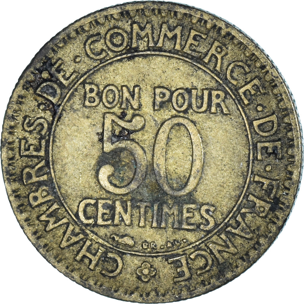Coin, France, 50 Centimes, 1922
