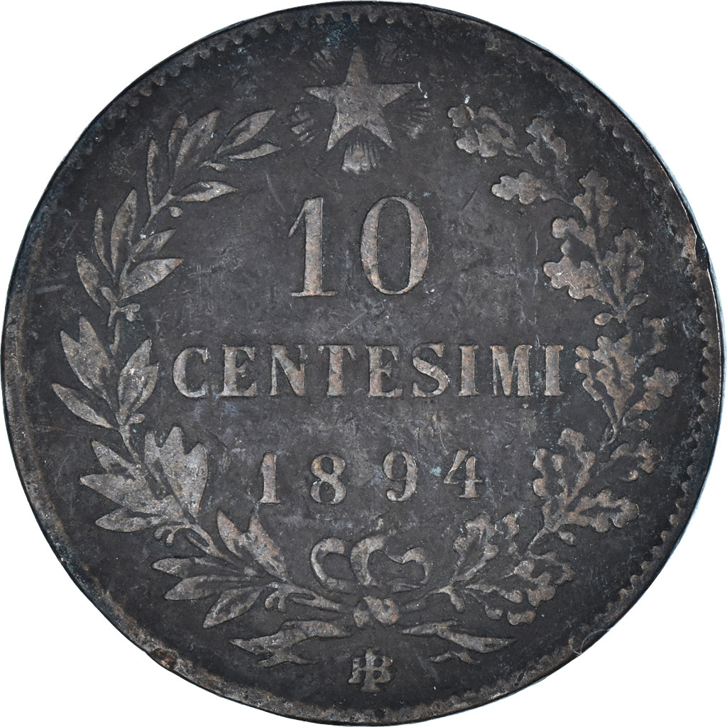 Coin, Italy, 10 Centesimi, 1894