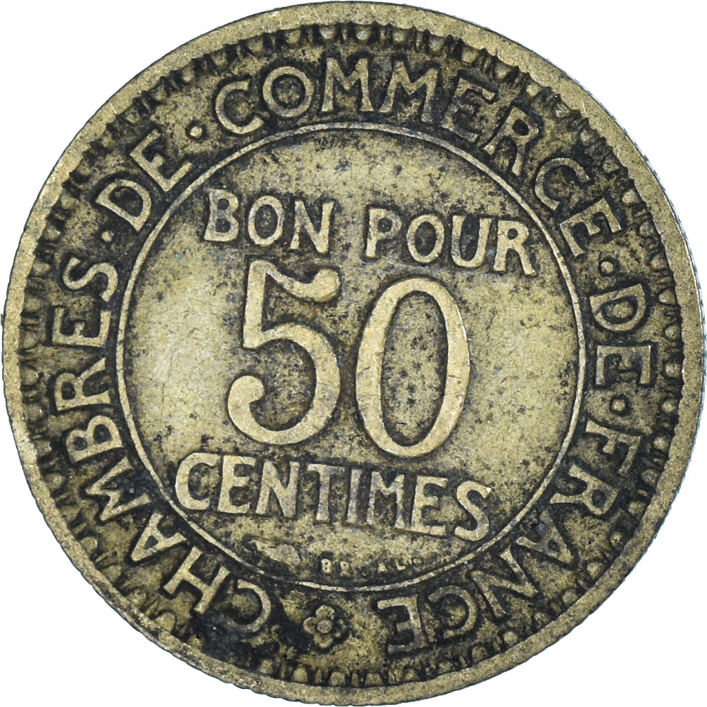Münze, Frankreich, 50 Centimes, 1928