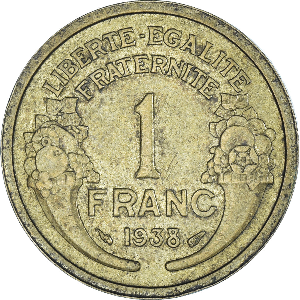 Moneta, Francia, Franc, 1938