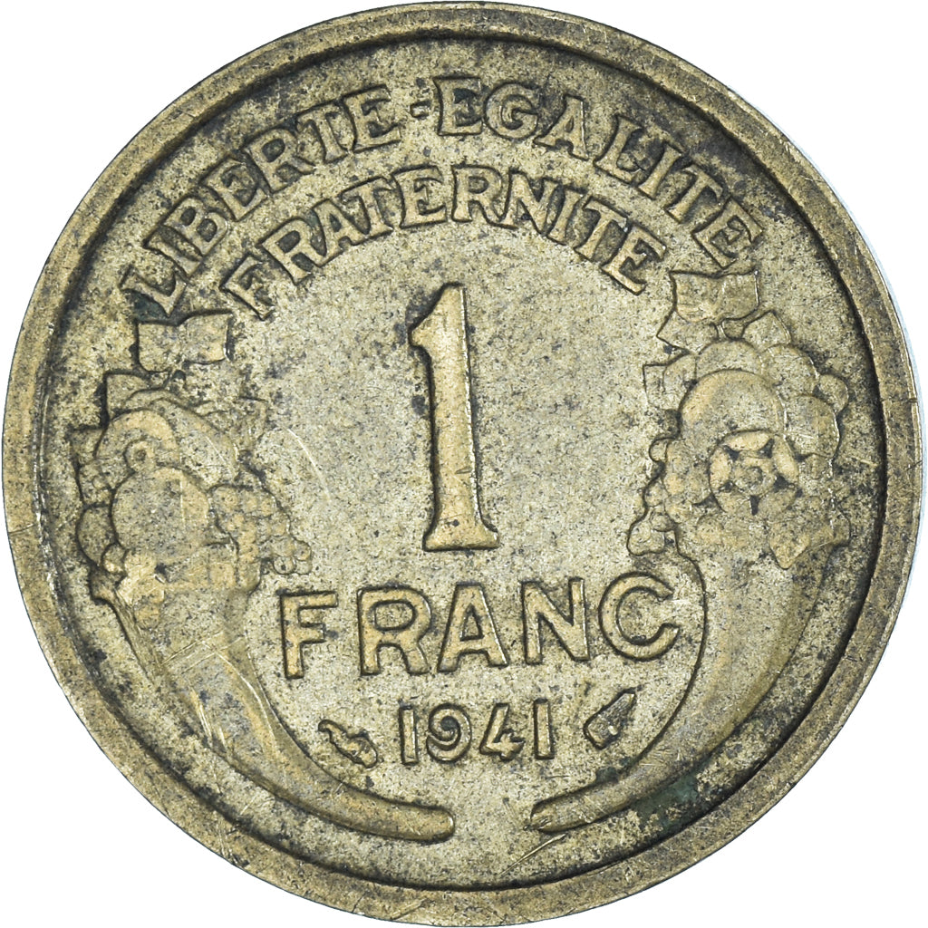 Münze, Frankreich, Franc, 1941