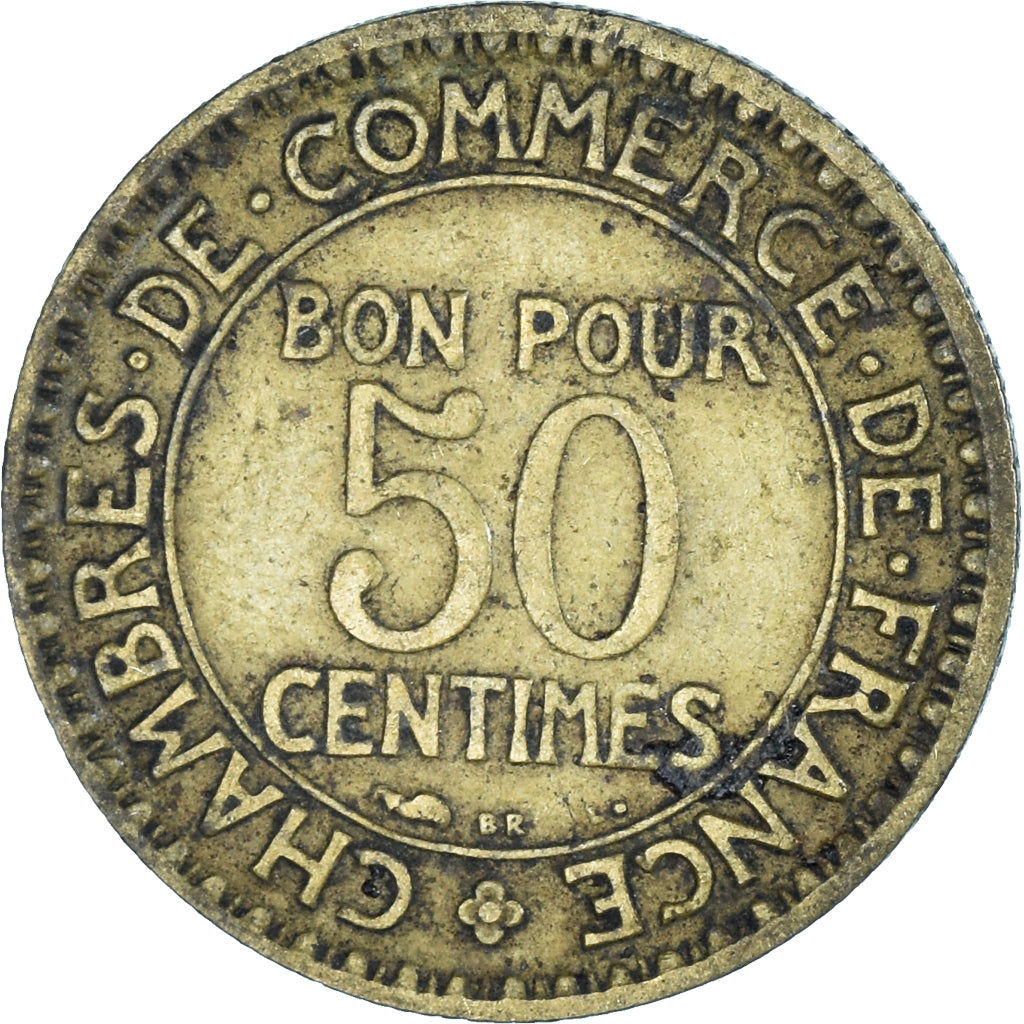 Coin, France, 50 Centimes, 1924