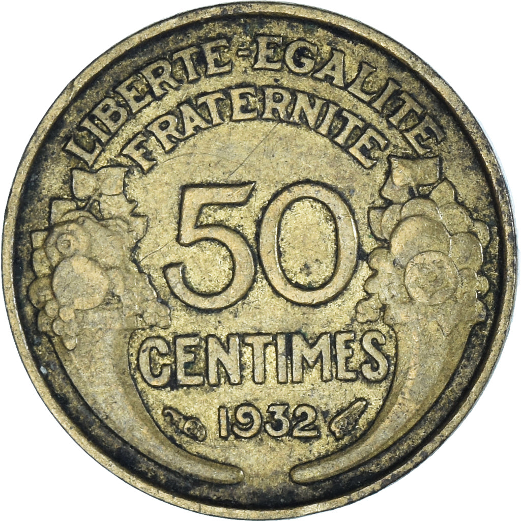 Moneta, Francia, 50 Centimes, 1932