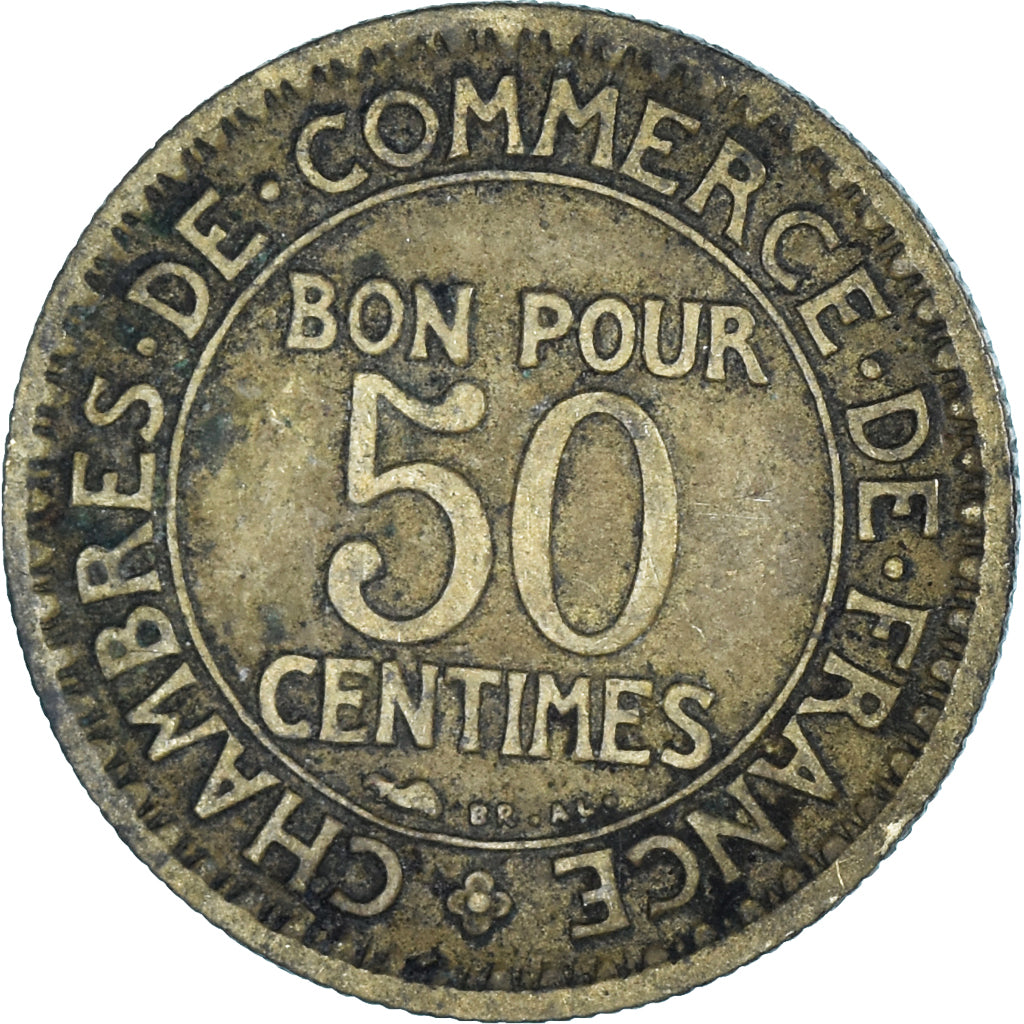 Coin, France, 50 Centimes, 1922