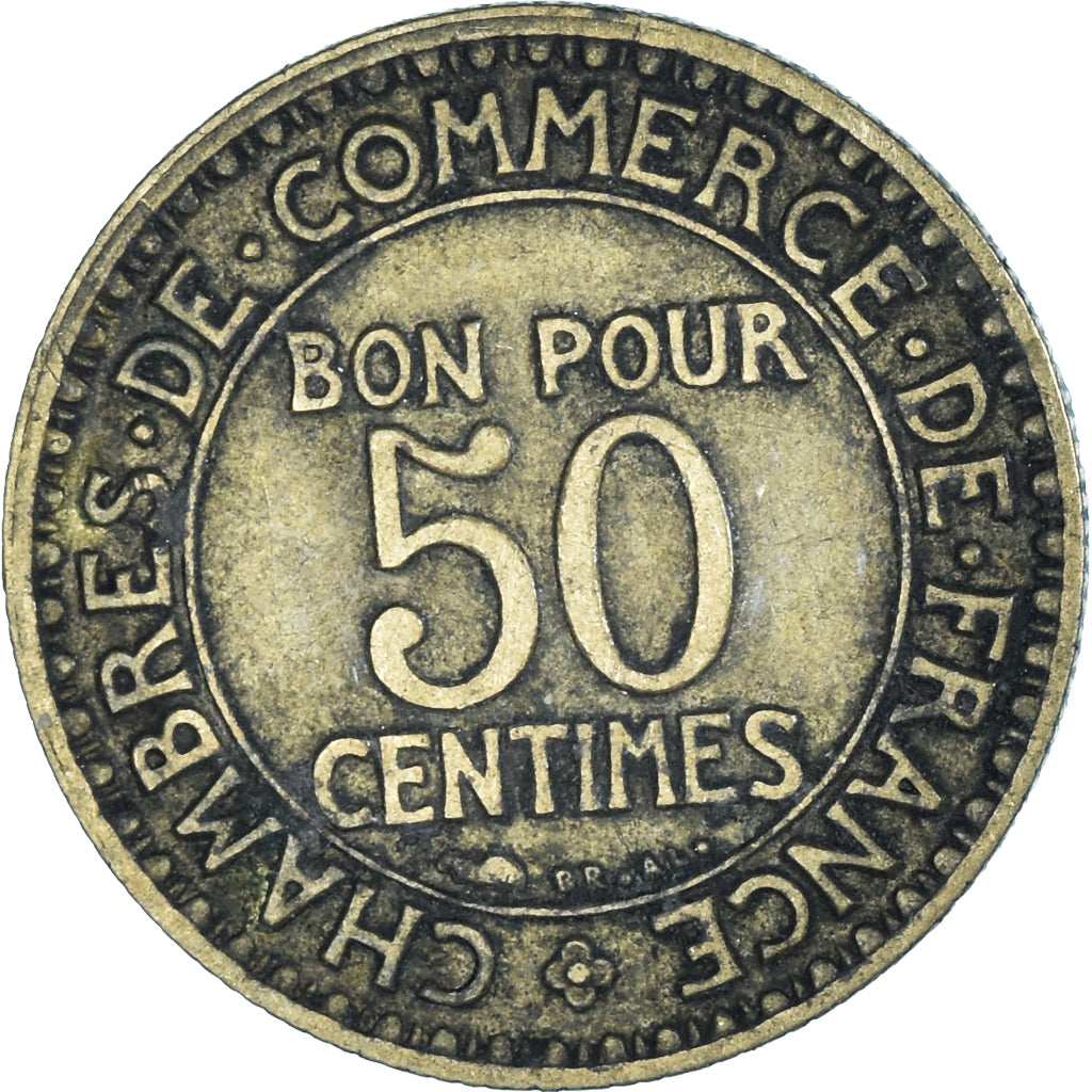 Moneta, Francia, 50 Centimes, 1924