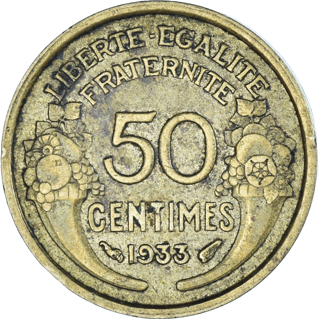 Moneta, Francia, 50 Centimes, 1933