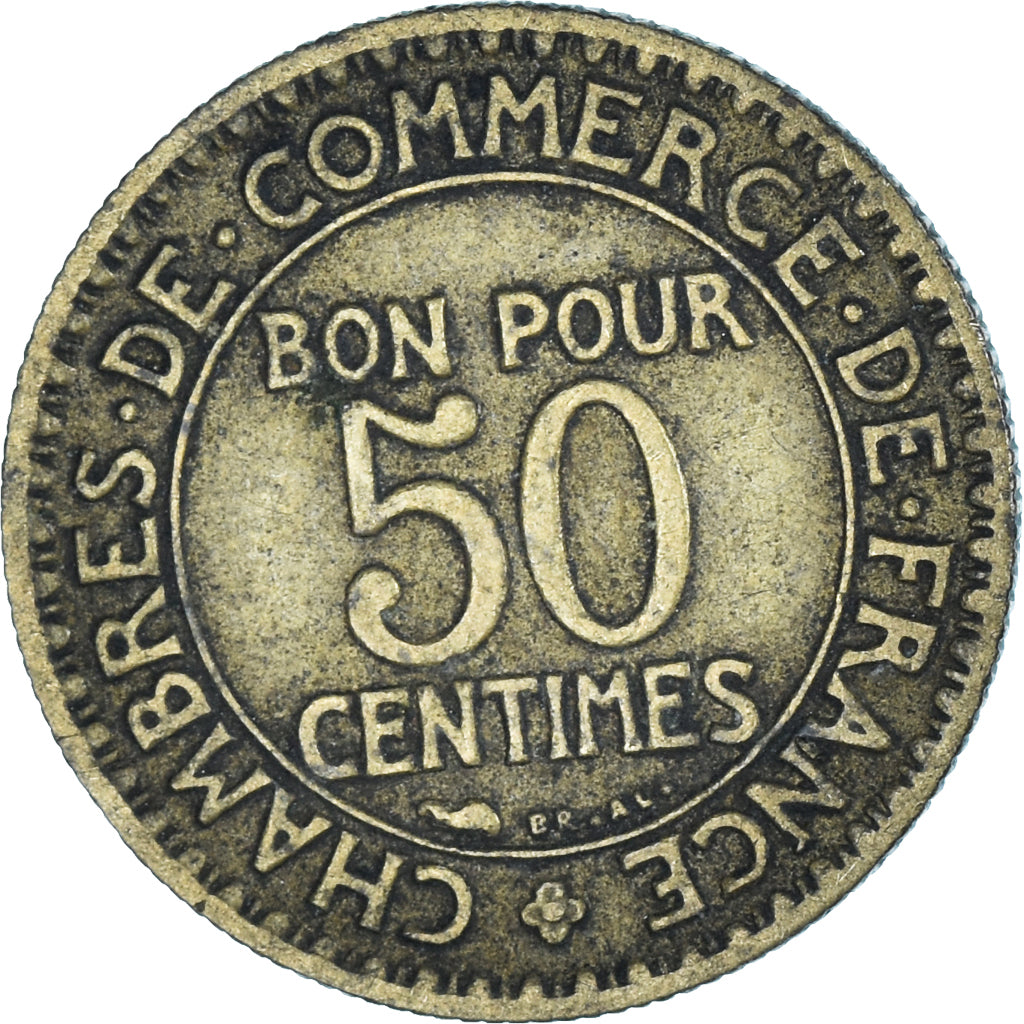 Coin, France, 50 Centimes, 1922