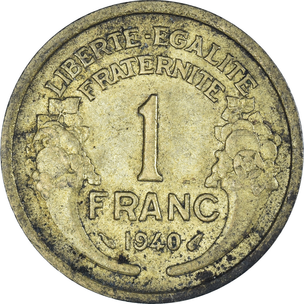 Coin, France, Franc, 1940