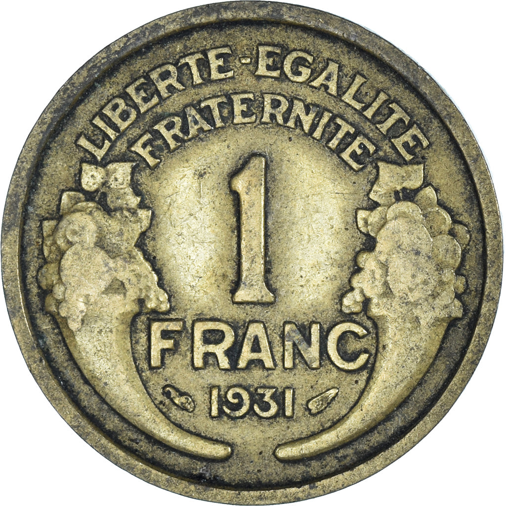 Moneta, Francia, Franc, 1931