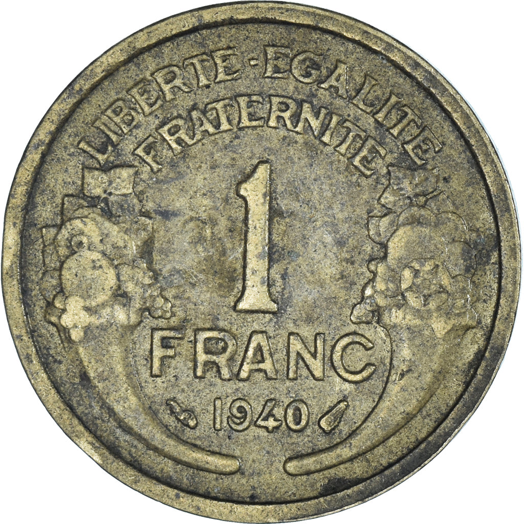 Moneta, Francja, Franc, 1940