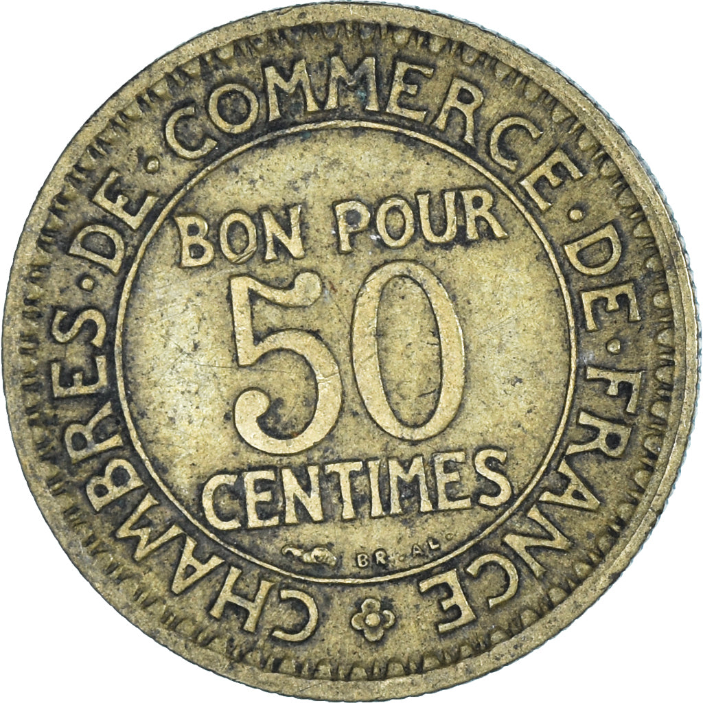 Coin, France, 50 Centimes, 1926