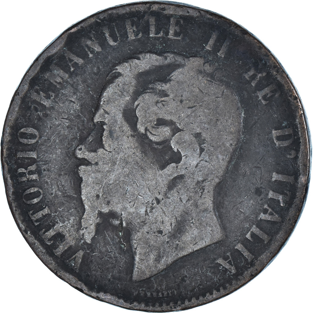 Moneda, Italia, 10 Centesimi, 1867