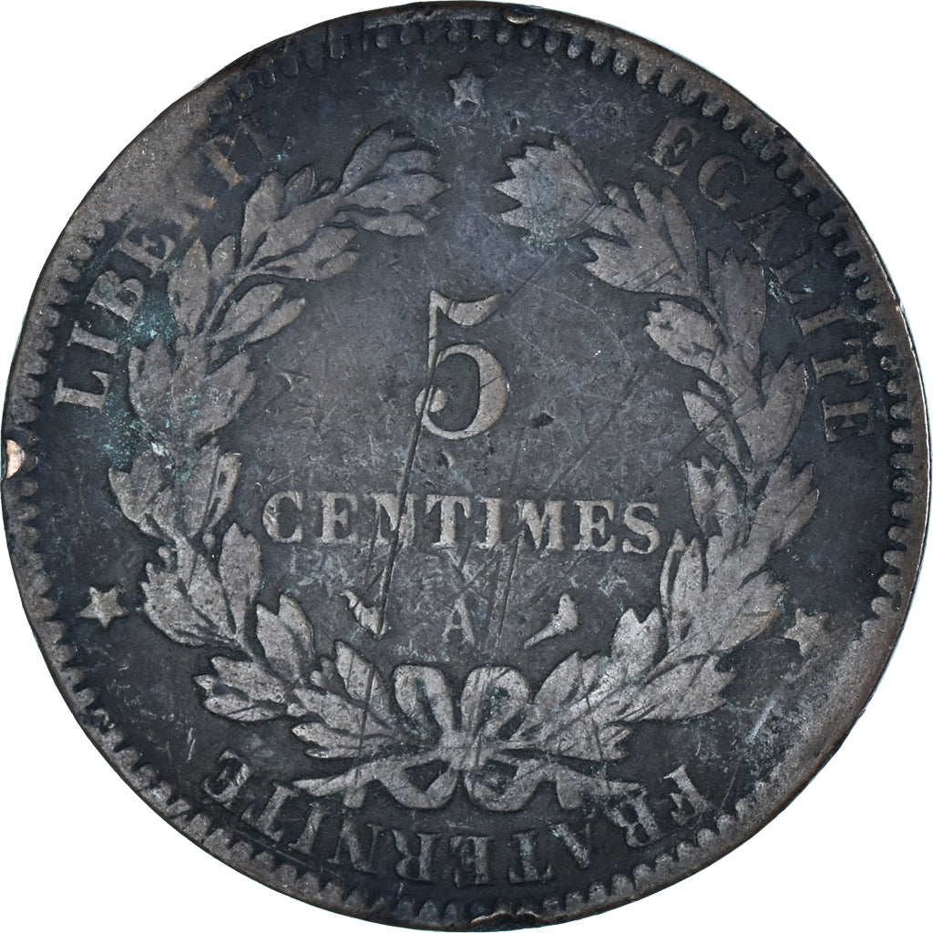 Moneta, Francja, 5 Centimes, 1897