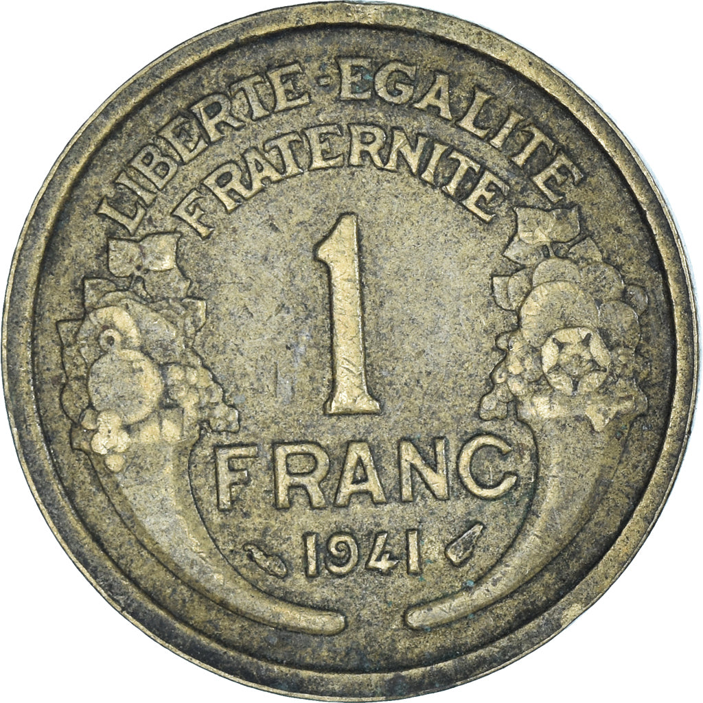 Moneta, Francia, Franc, 1941