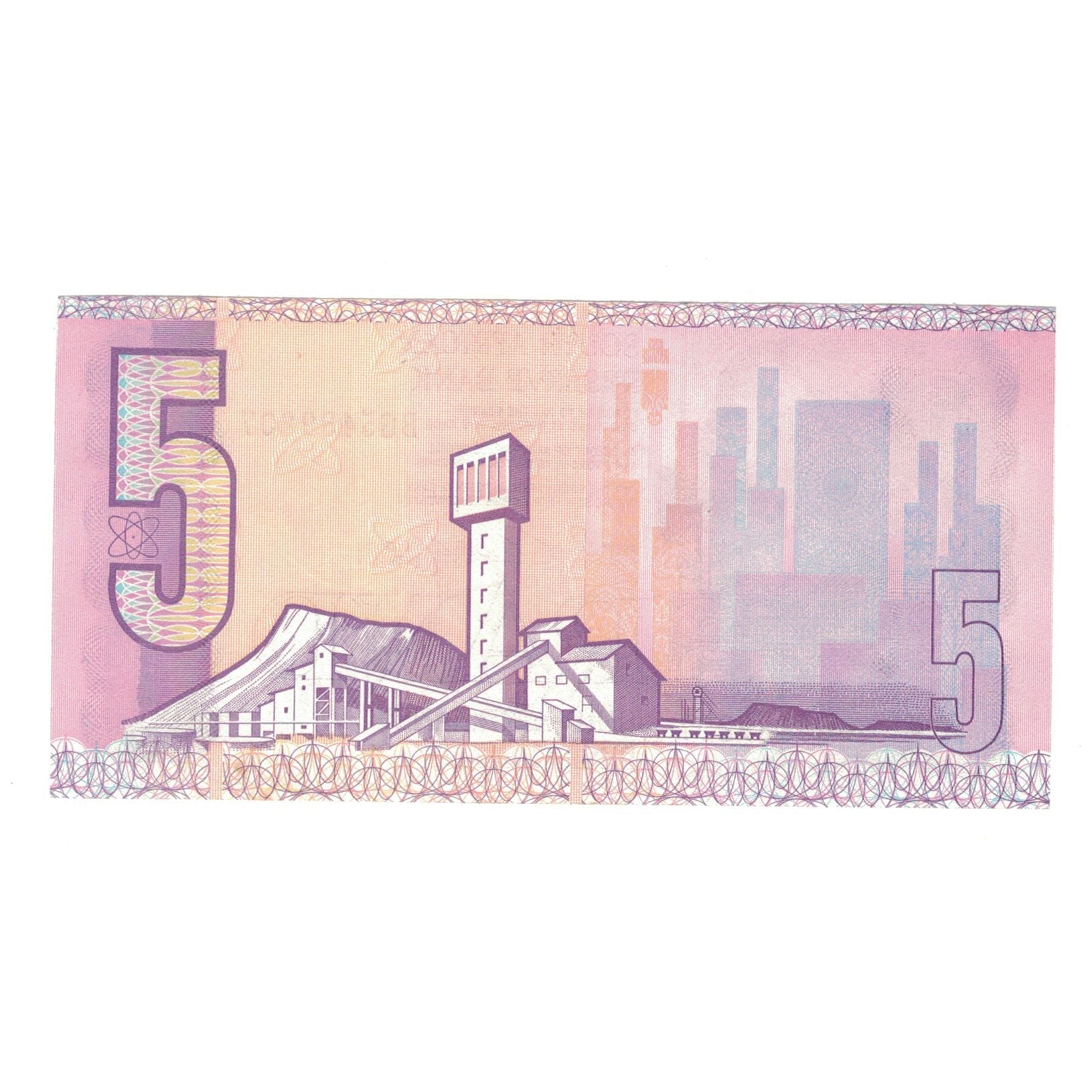 Banknote, South Africa, 5 Rand, KM:119e, AU(50-53)