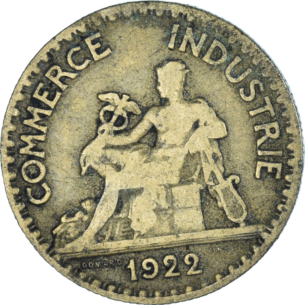 Moeda, França, 50 Centimes, 1922