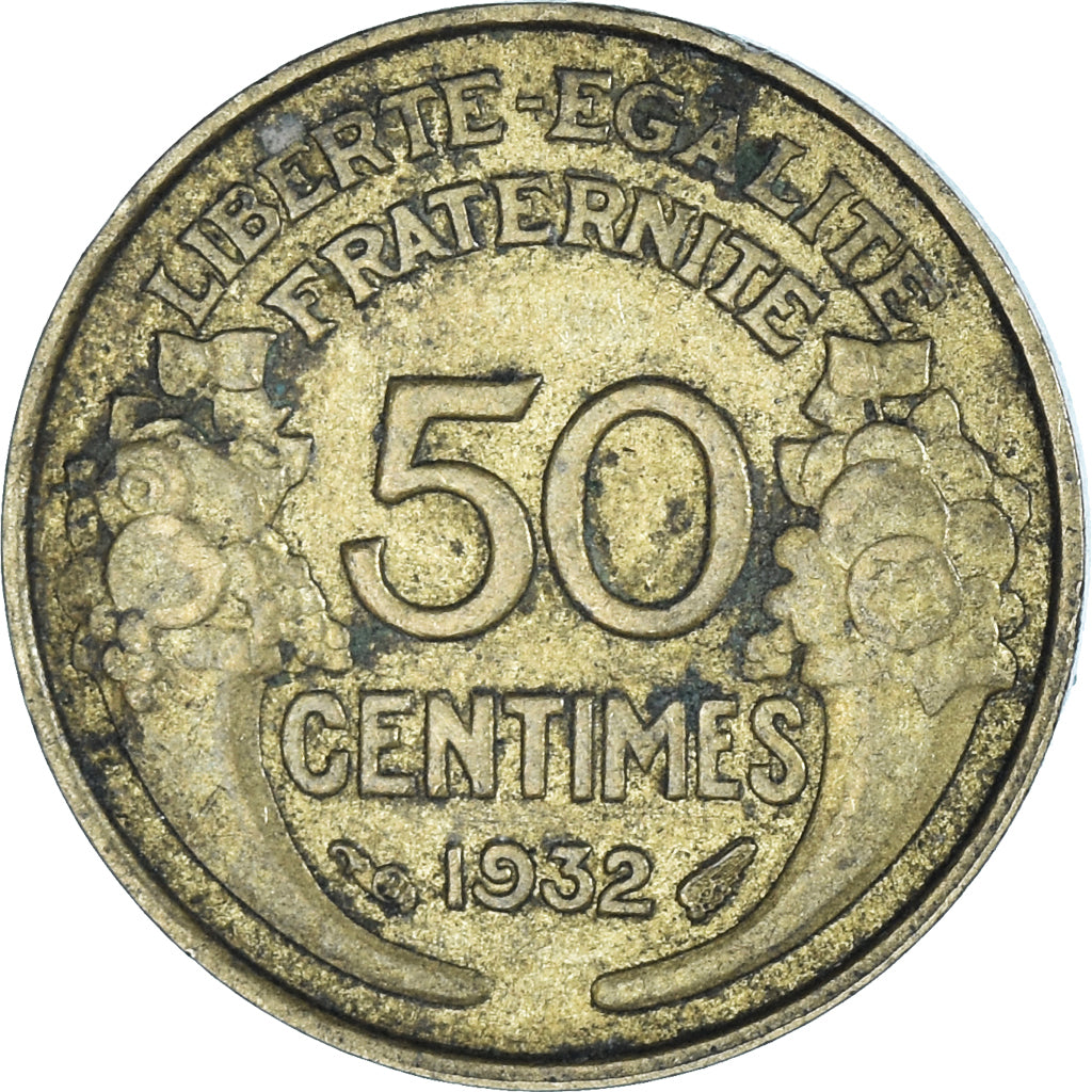 Coin, France, 50 Centimes, 1932