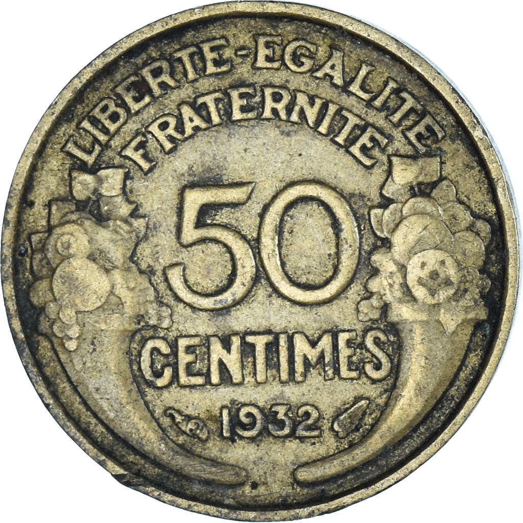 Coin, France, 50 Centimes, 1932