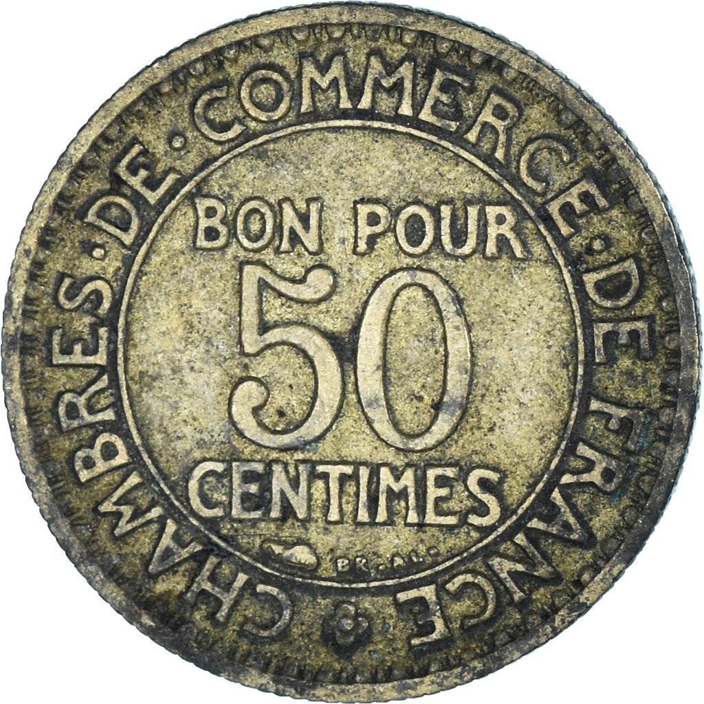 Münze, Frankreich, 50 Centimes, 1925