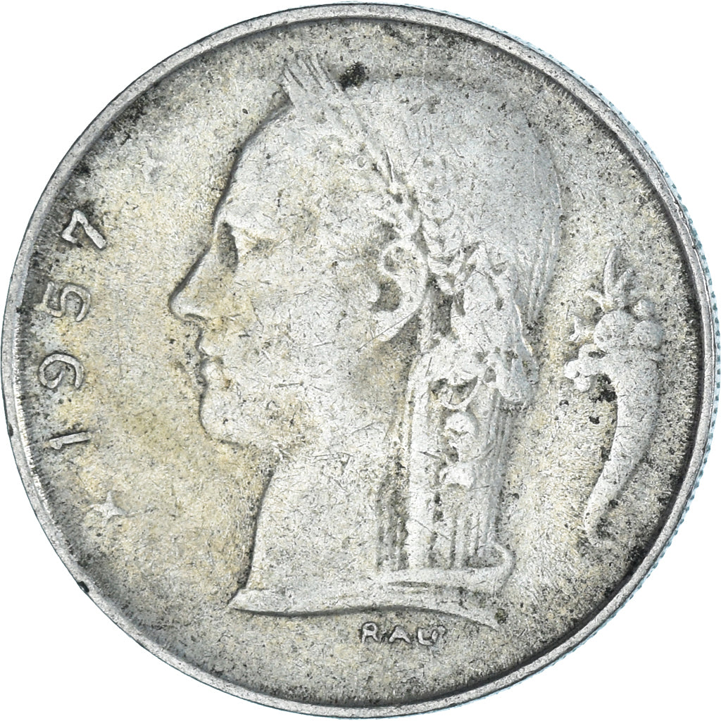 Moneta, Belgio, Franc, 1957