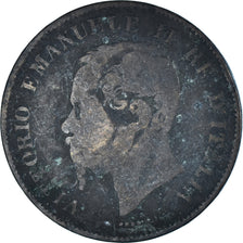 Coin, Italy, 5 Centesimi, 1861