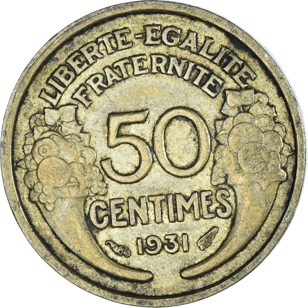 Coin, France, 50 Centimes, 1931